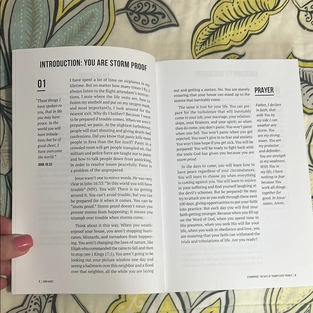 Storm Proof Devotional Coffee Table Book - Picture 3 of 4